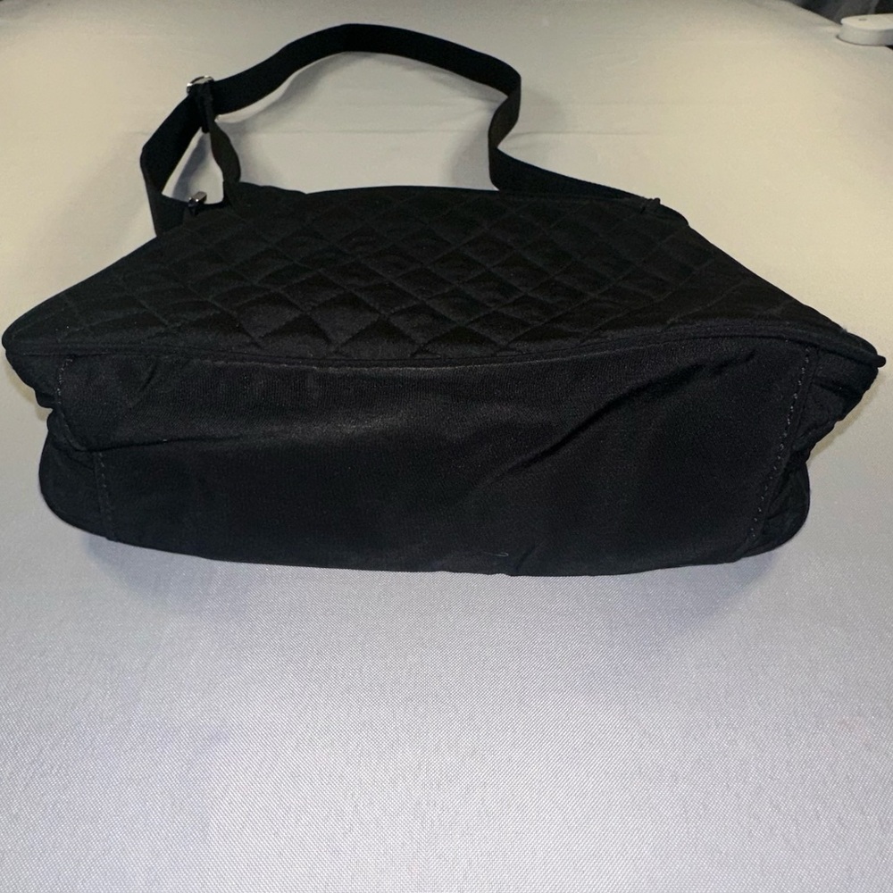 Vera Bradley Purse Crossbody Black Quilted - Picture 5 of 11